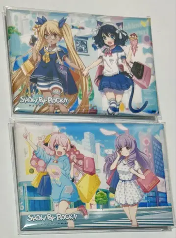 SHOW BY ROCK!! BEST 게이머즈 혜택 캔뱃지 세트 레어