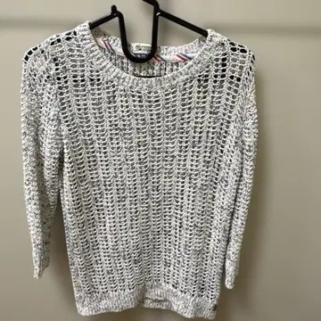 TOMMY HILFIGER 썸머 니트 시스루 짜임