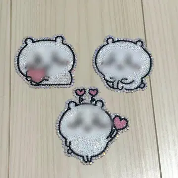 데코 부채 부품 3개 세트