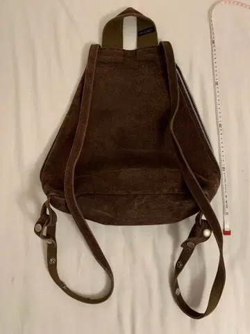 MILK BOY 스웨이드 백팩 브라운 레어