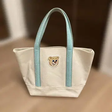 LOVEARY 올드 테디 자수 토트백