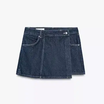 ZARA 데님 랩스커트 팬츠