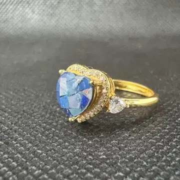 오팔 S925 골드링