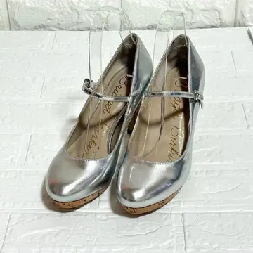 Bridget Birkin 멜리 제인 실버 22.5cm 결혼식