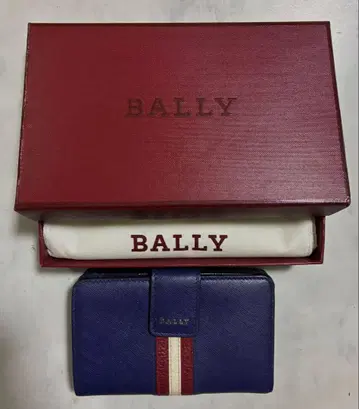 BALLY 이단 접이식 지갑