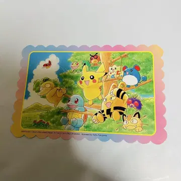포켓몬 엽서 후쿠야마 케이코 1999년 소학관생 8월호 부록