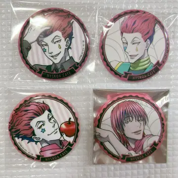 HUNTER x HUNTER 히소카페 캔뱃지 히소카