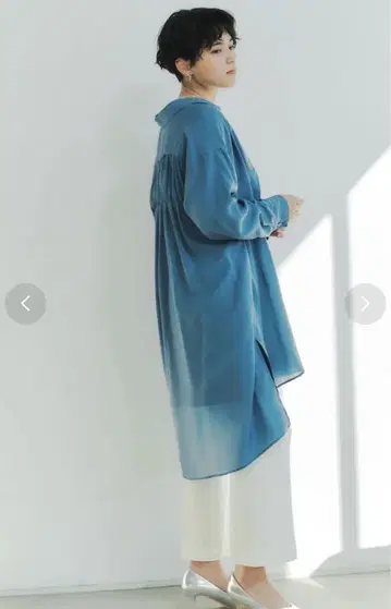 [ 미사용 새상품 ] 롱 셔츠