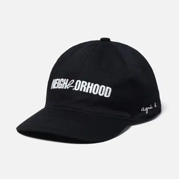 NEIGHBORHOOD x agns b. 캡 블랙