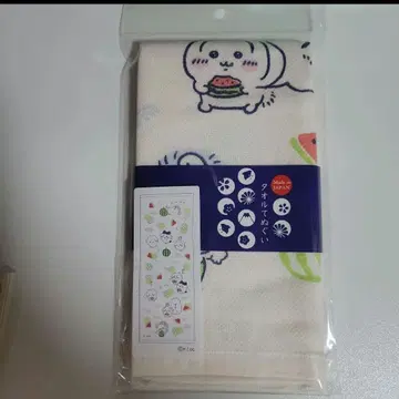 치이카와 (먼작귀) 수건 수박 패턴