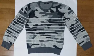 LOVELESS 러브리스 카모 무늬 스컬 니트