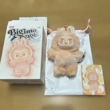 정품 POPMART 라브브 빅 인투 에너지 LABUBU 해피니스