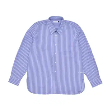 pop trading company 스트라이프 셔츠 블루 파랑