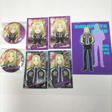 SAKAMOTO DAYS [카가미네] 스카잔 캔뱃지 카드 특전 브로마이드