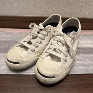 [ CONVERSE ] Jack Purcell 화이트 스니커즈 23.5