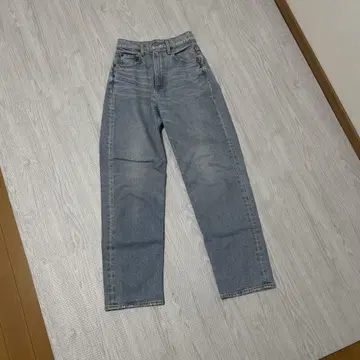 MOUSSY 라이트 블루 스트레이트 데님