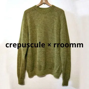 CREPUSCULE x rroomm / 모헤어 니트 그린
