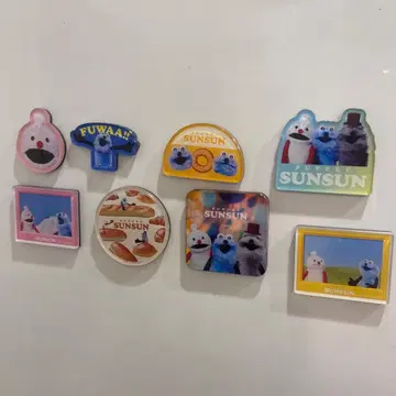 퍼펫 스 SUNSUN 캐릭터 마그넷 8종 세트