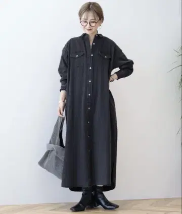 [ 새상품 ] 아메리칸 홀릭 데님 원피스