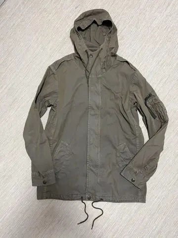 Sage de cret 올리브 그린 밀리터리 자켓