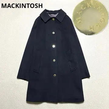 MACKINTOSH 울 스텐카라 코트 골드 버튼 매킨토시