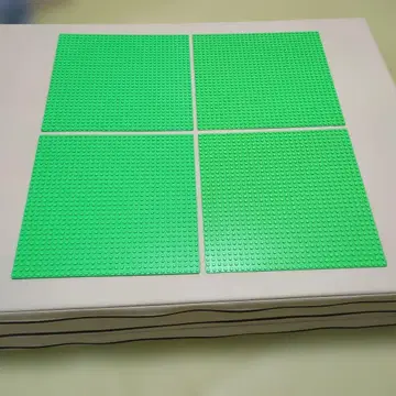 LEGO 레고 기초판 플레이트 그린 25 x 25cm 4개 세트