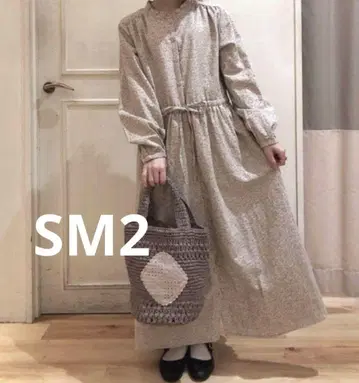 SM2 추상 꽃무늬 원피스