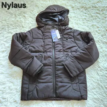 미사용 새상품 Nylaus DUSPO 패브릭 다운 자켓