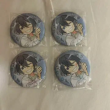 시이나 니키 중국 동심 캔뱃지 4개 세트