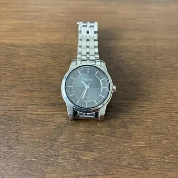 SEIKO 쿼츠 손목시계 블랙