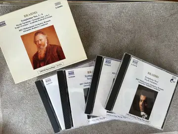 레어 BOX 블럼스 교향곡 전집 4장 CD NAXOS BRAHMS