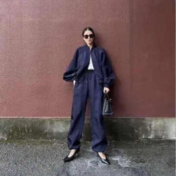 CLANE 클라네 MODE JERSEY PANTS 네이비