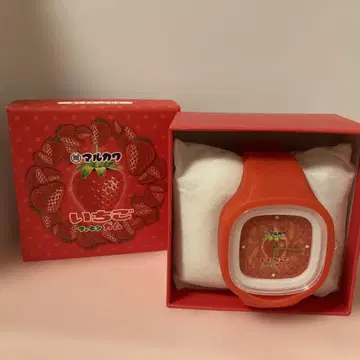 마루카와 딸기 풍선껌 실리콘 워치 시계 즉시 구매 OK