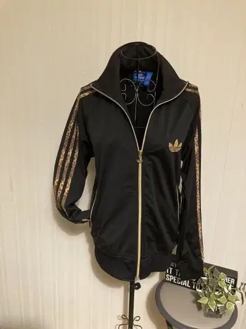 adidas 아디다스 레오파 트랙 자켓 헤이세이 갸루 y2k 표범 무늬