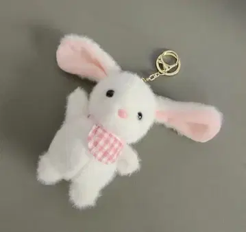토끼 봉제 인형 키링