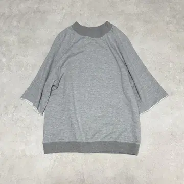 ES:S 2024SS CUT-OFF SLEEVE SWEAT SHIRT
