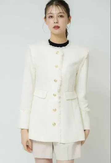 NOELA 2way 트위드 자켓