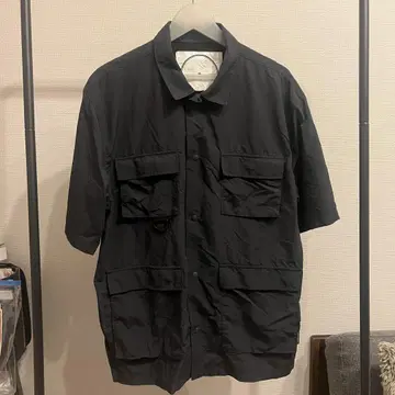 BURLAP OUTFITTER x DOORS 별주 오픈 카라 셔츠