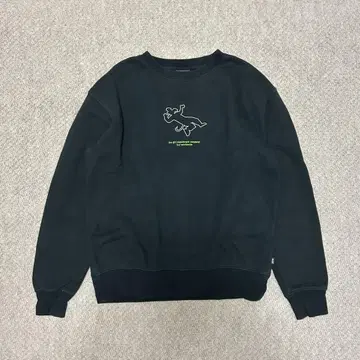 HUF 맨투맨 블랙