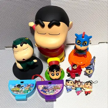 짱구는 못말려(크레용 신짱) 액션 가면 피규어 키링