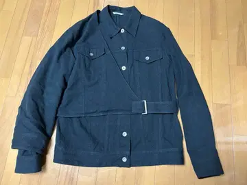 cinoh 데님 자켓 비대칭