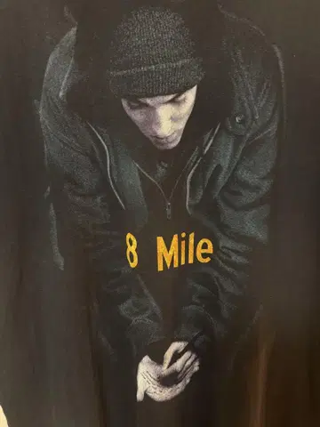 EMINEM 8Mile 2000 movie 8마일 빈티지 T셔츠
