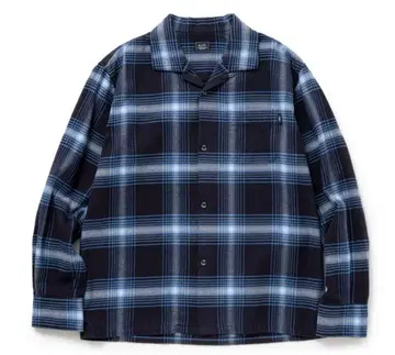 RATS COTTON RAYON CHECK SHIRT M