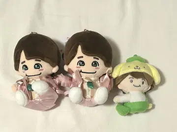 나니와단시 봉제 인형 3체 세트