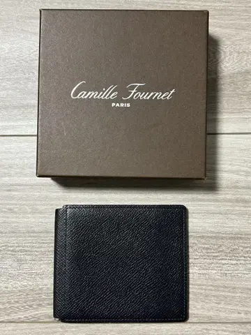 새상품급 구형 로고 카미유 포르네 머니클립 보그레네 마린 네이비