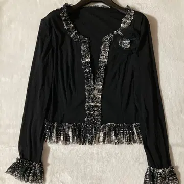 스페치오 브로치 포함 가디건 40