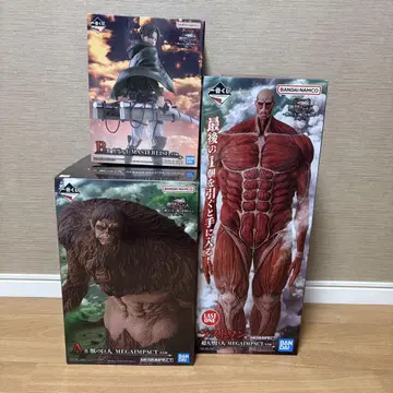 제일복권 진격의 거인 A상 B상 라스트 원상 피규어 컴프 세트 3점