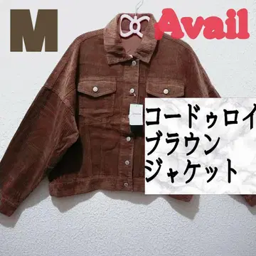 새상품 Avail 코드 로이 브라운 자켓 M GU GRL