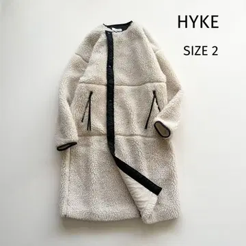 [하이크] 보아 롱 코트 노카라 일본제 2 보아 롱