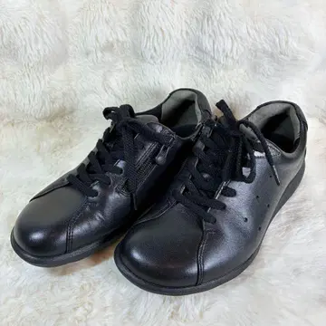 [요넥스] 미사용급 파워 쿠션 천연 가죽 워킹화 22.5